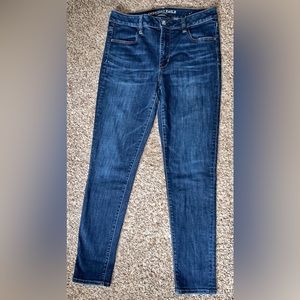 AE super super stretch x hi-rise jegging 12 reg.